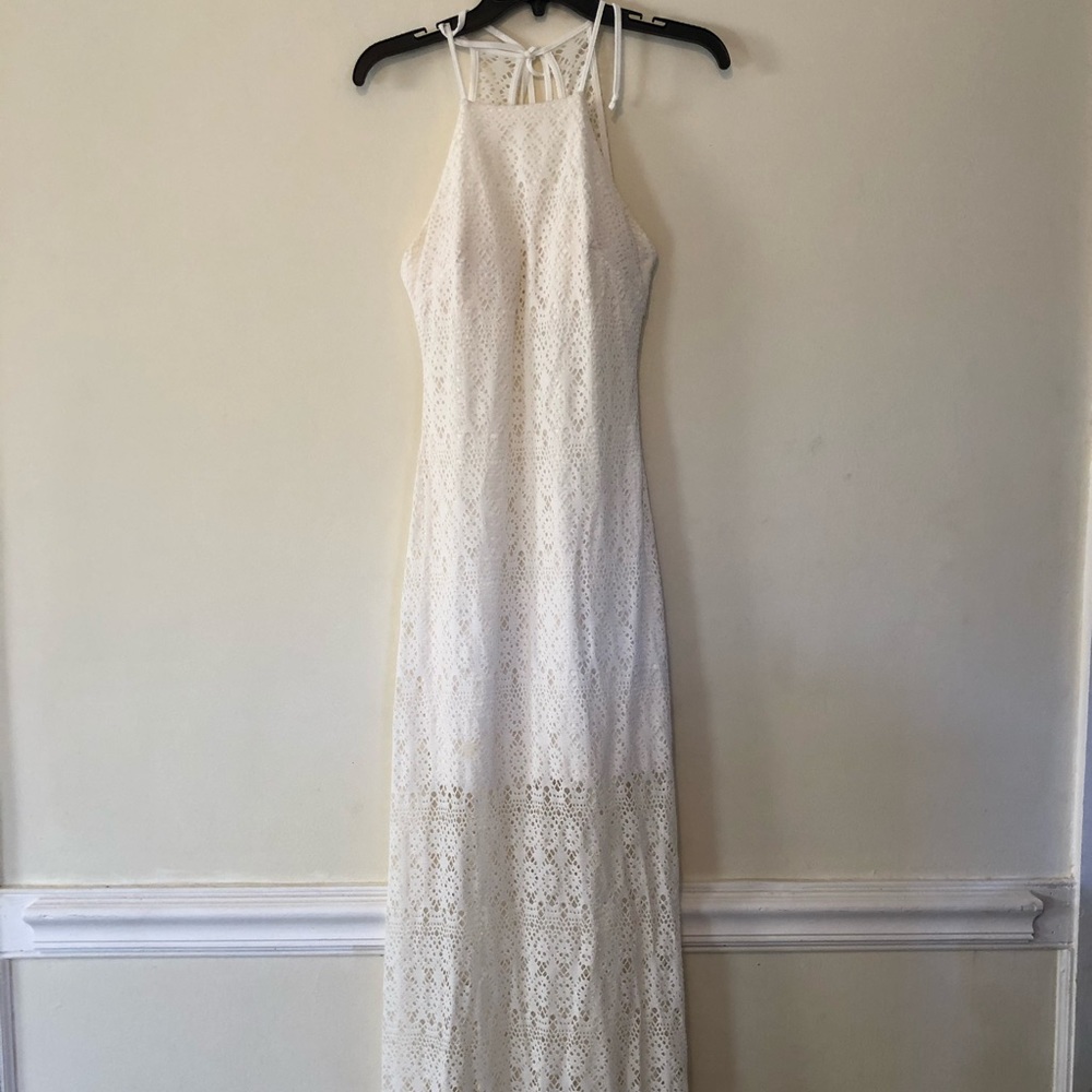 Off white lace dress Size 4